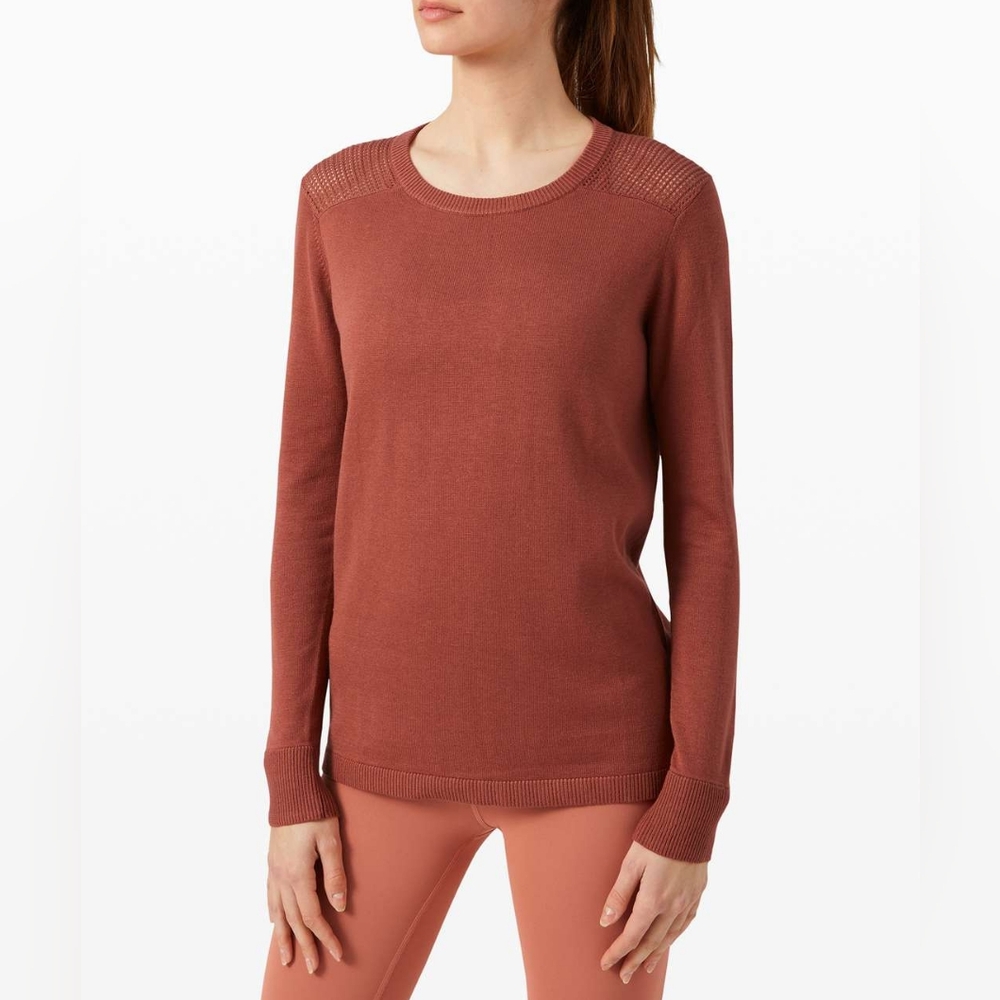 Lululemon Back To Balance Long Sleeve Sweater - Picture 2 of 7